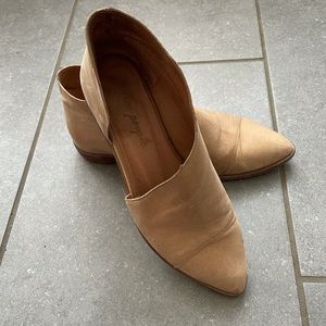 Free people leather royale shoes size 37